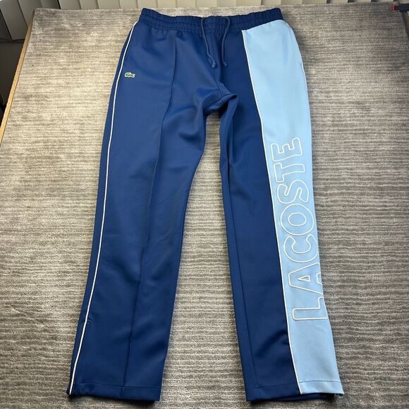 Lacoste Live Pants Mens Extra Large Sweatpants Joggers Spellout Track - Picture 1 of 12